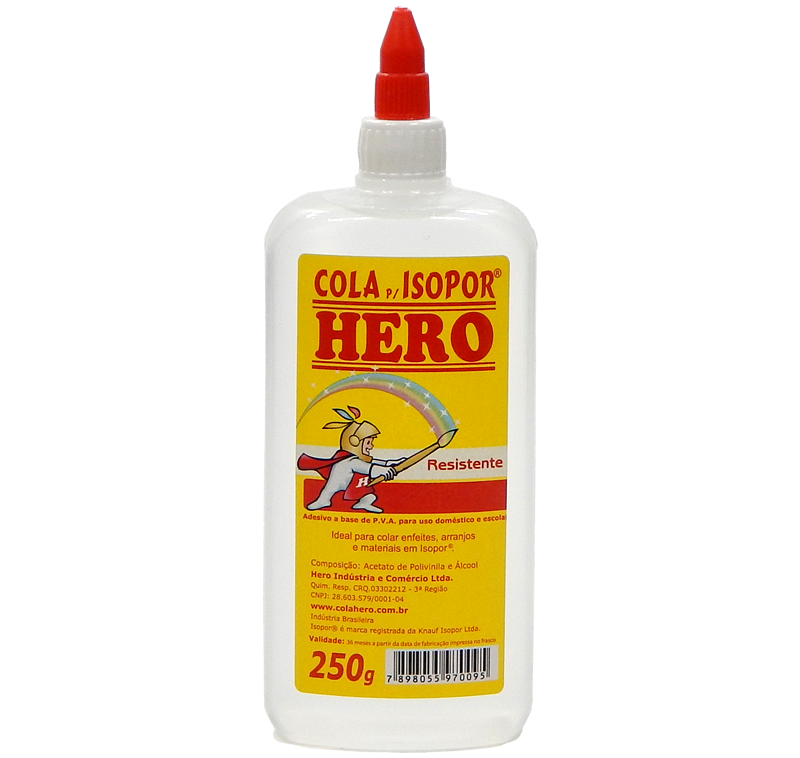 Cola Isopor Hero 250g